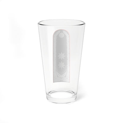 General leytenant AzDTX rəisi (Azerbaijan) (Military Rank) Pint Glass 16oz