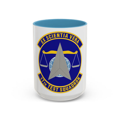 17th Test Squadron (U.S. Air Force) Accent Coffee Mug