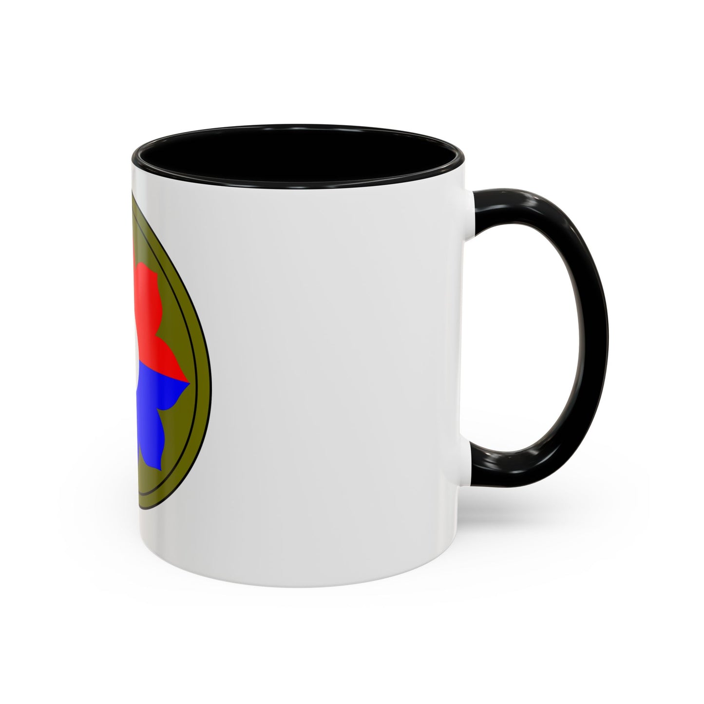 9th Infantry Division patch (U.S. Army) Accent Coffee Mug