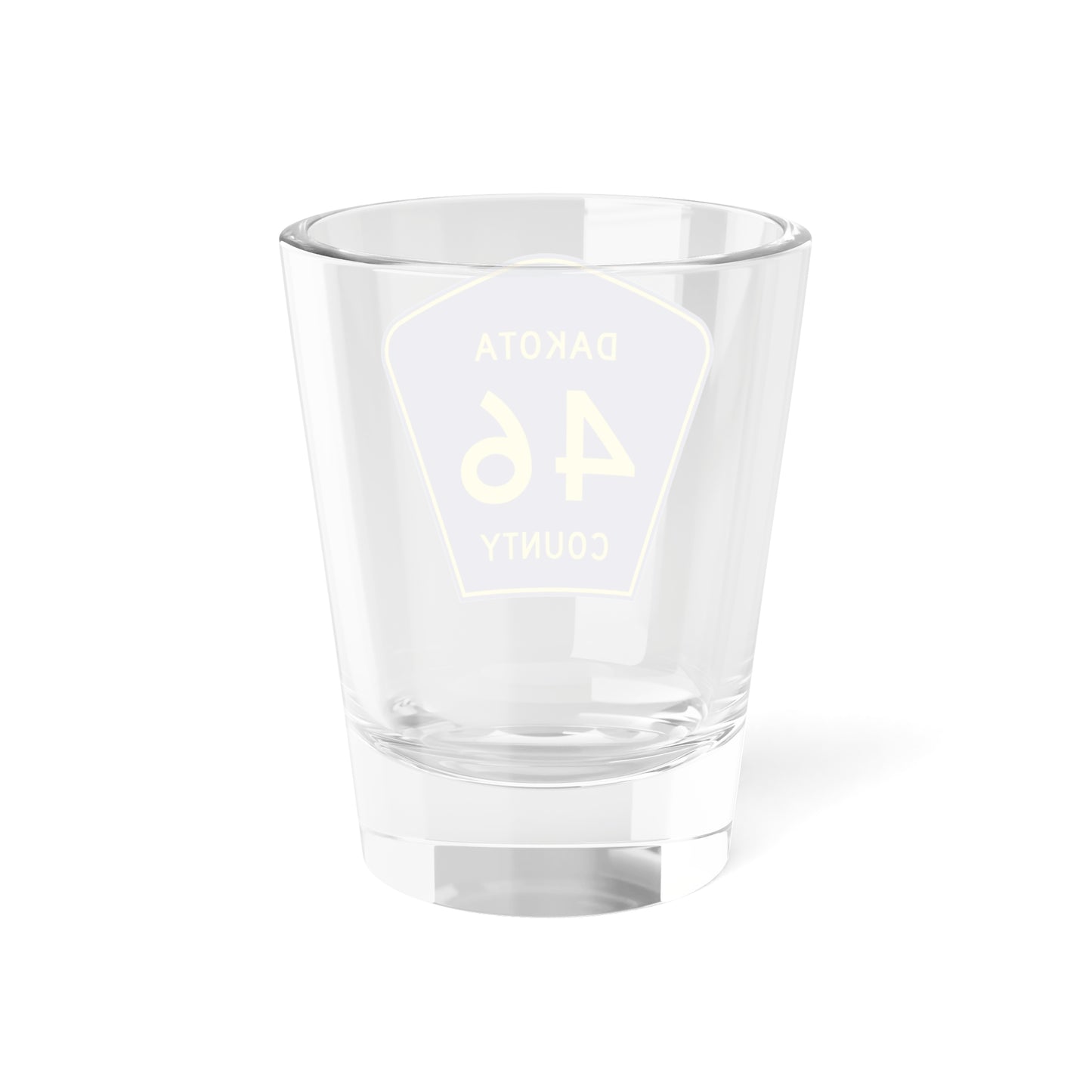 Dakota County Route 46 (Minnesota) (Road Sign) Shot Glass 1.5oz