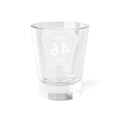 Dakota County Route 46 (Minnesota) (Road Sign) Shot Glass 1.5oz