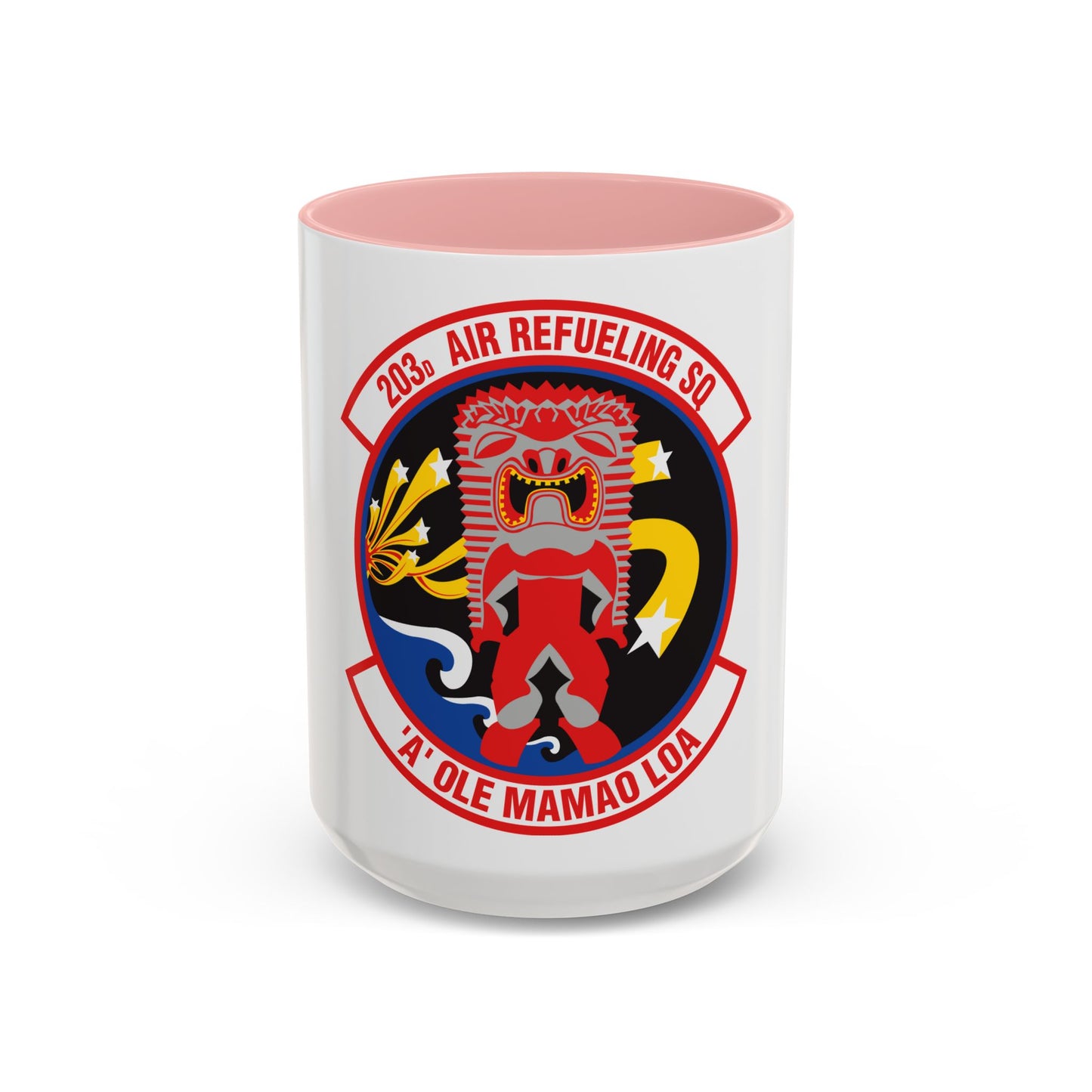 203 Air Refueling Squadron (U.S. Air Force) Accent Coffee Mug