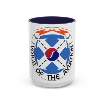 125th Air Traffic Control Battalion (U.S. Army) Accent Coffee Mug