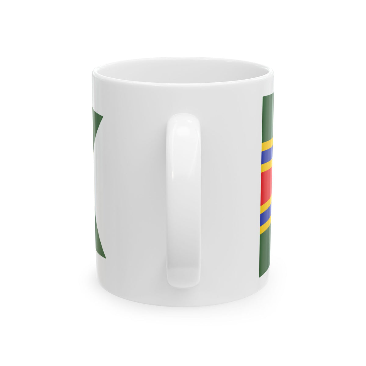 USNavyMeritoriousUnitCommendationPennant (United States) White Coffee Mug