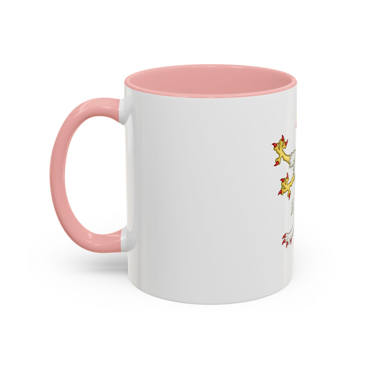 Gryphon Badge of Edward III - Accent Coffee Mug