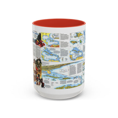 West Indies 2 (1987) (Map) Accent Coffee Mug
