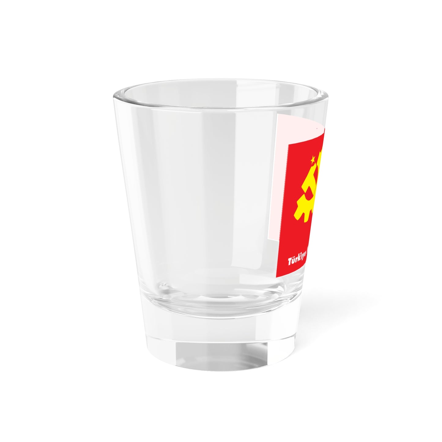Turkiye Komunist Partisi Logo (Turkey) Shot Glass 1.5oz
