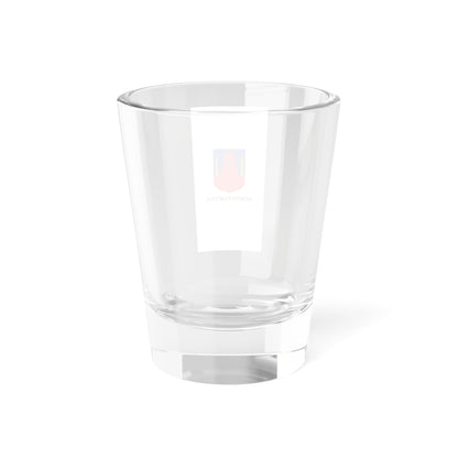 Flag of Simontornya vertical (Hungary) Shot Glass 1.5oz