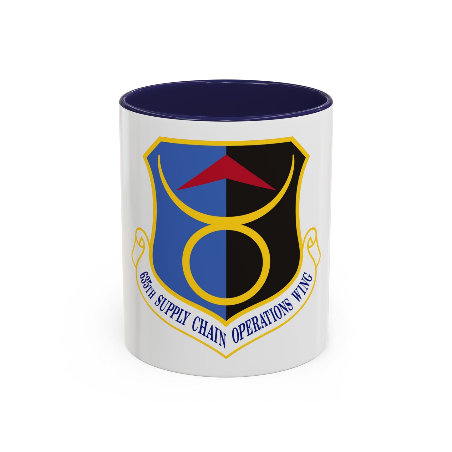 635th Supply Chain Operations Wing (U.S. Air Force) Accent Coffee Mug