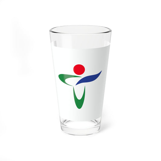 Flag of Tatsuno Hyogo (Japan) Pint Glass 16oz
