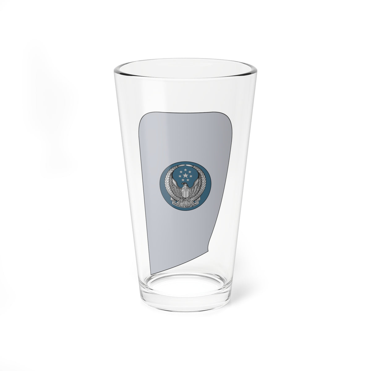 05 UAEAF MSG (United Arab Emirates) (Military Rank) Pint Glass 16oz