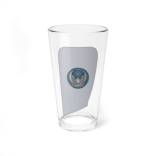 05 UAEAF MSG (United Arab Emirates) (Military Rank) Pint Glass 16oz