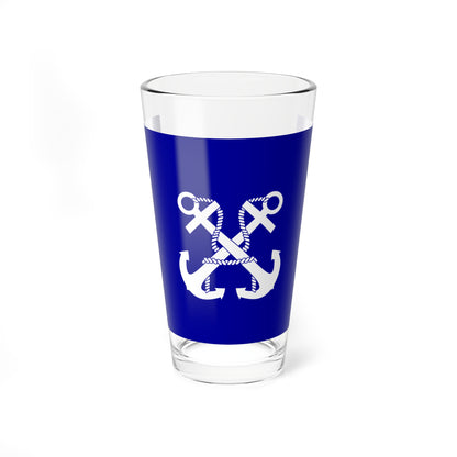 ROCN Commander-in-Chiefs Flag 1929 (China) Pint Glass 16oz