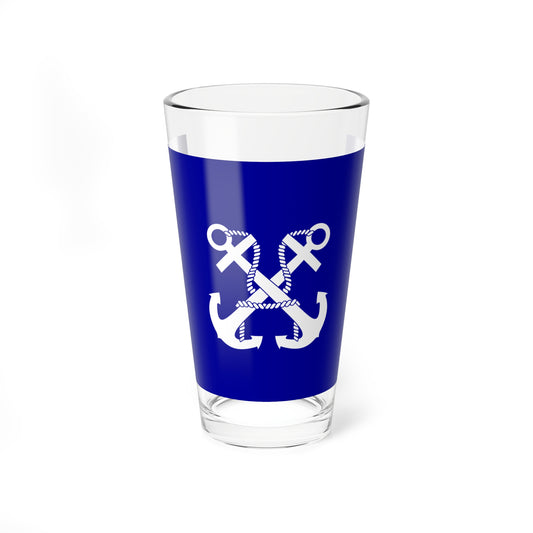 ROCN Commander-in-Chiefs Flag 1929 (China) Pint Glass 16oz