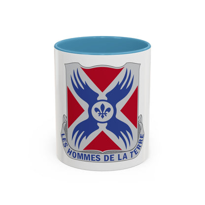 877 Engineer Battalion (U.S. Army) Accent Coffee Mug