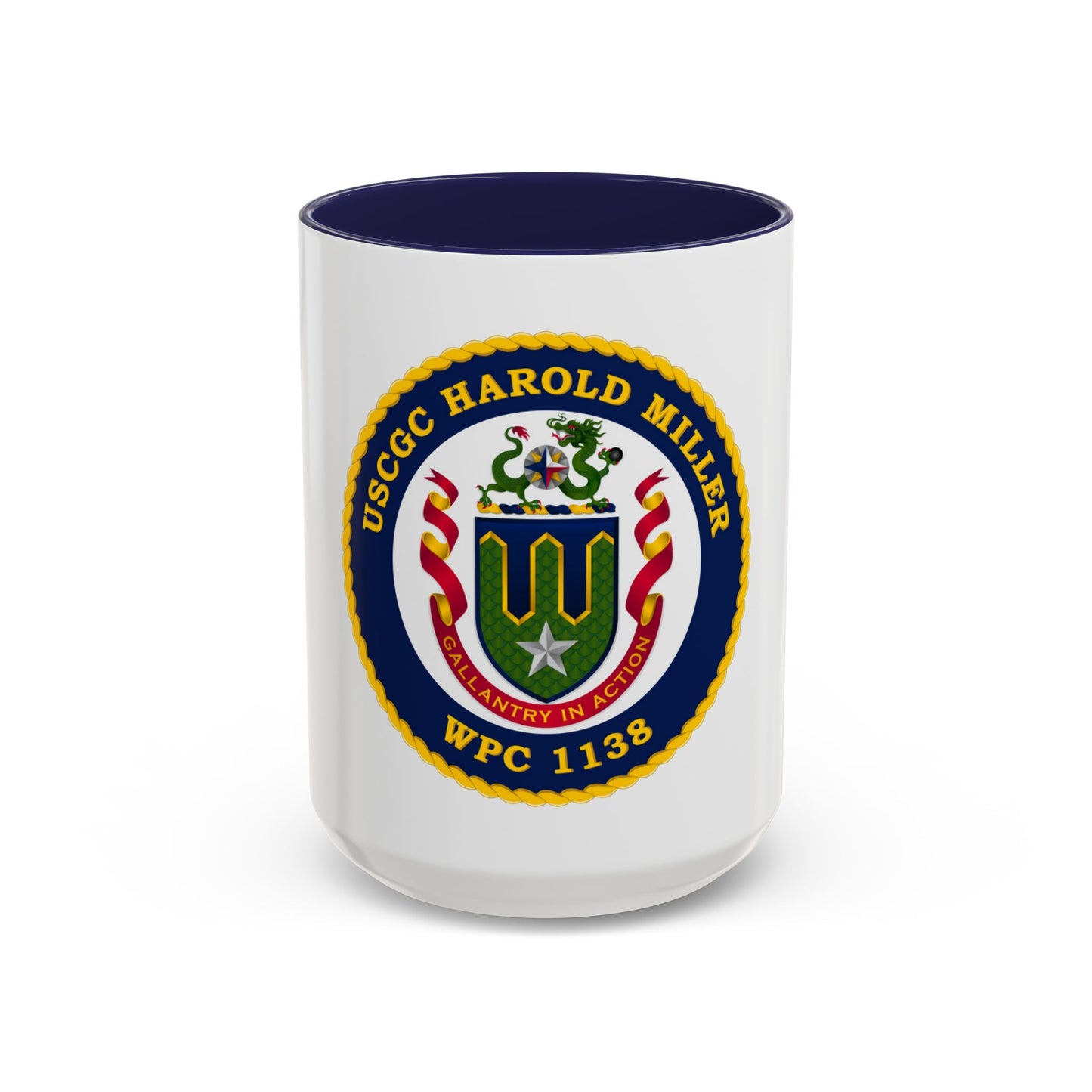 USCGC Harold Miller WPC 1138 (U.S. Coast Guard) Accent Coffee Mug