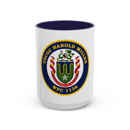 USCGC Harold Miller WPC 1138 (U.S. Coast Guard) Accent Coffee Mug