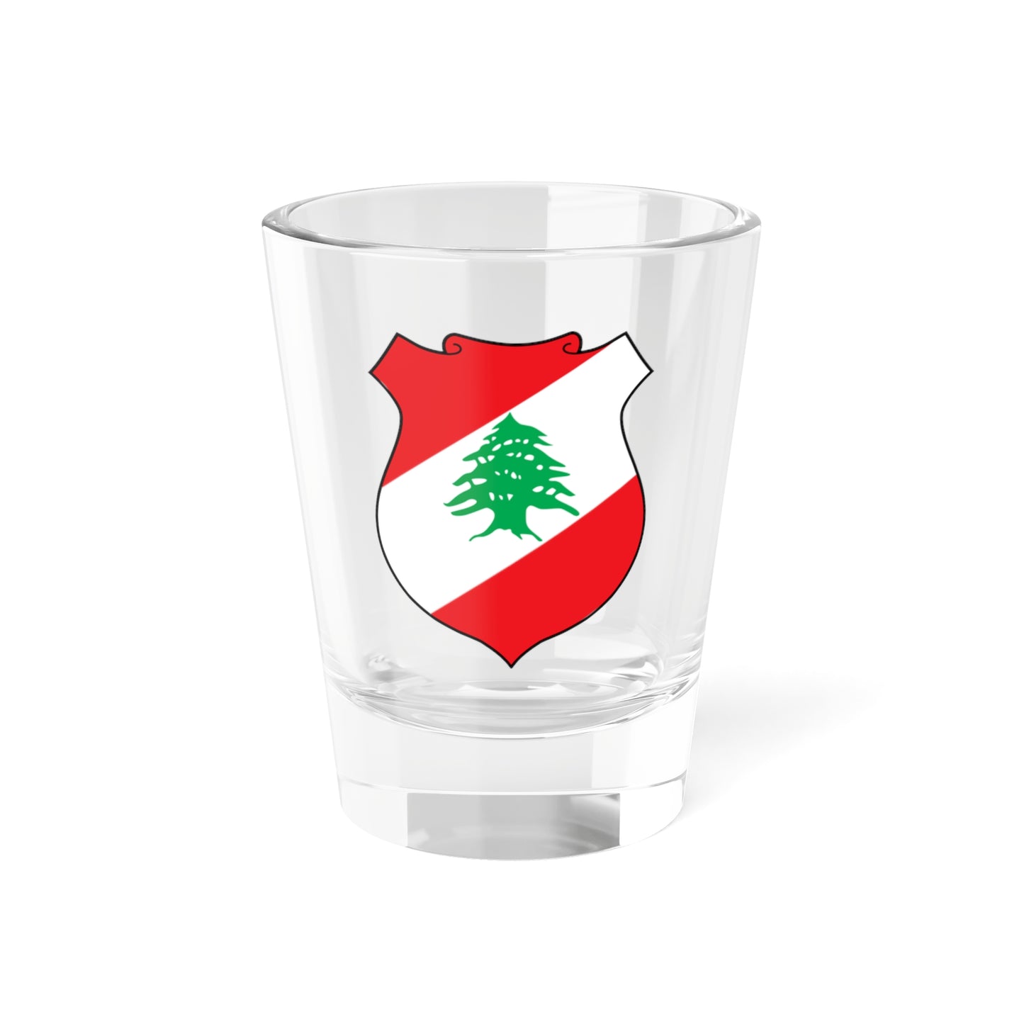 Coat of arms of Lebanon - Shot Glass 1.5oz