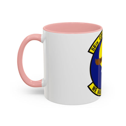 56th Contracting Squadron (U.S. Air Force) Accent Coffee Mug