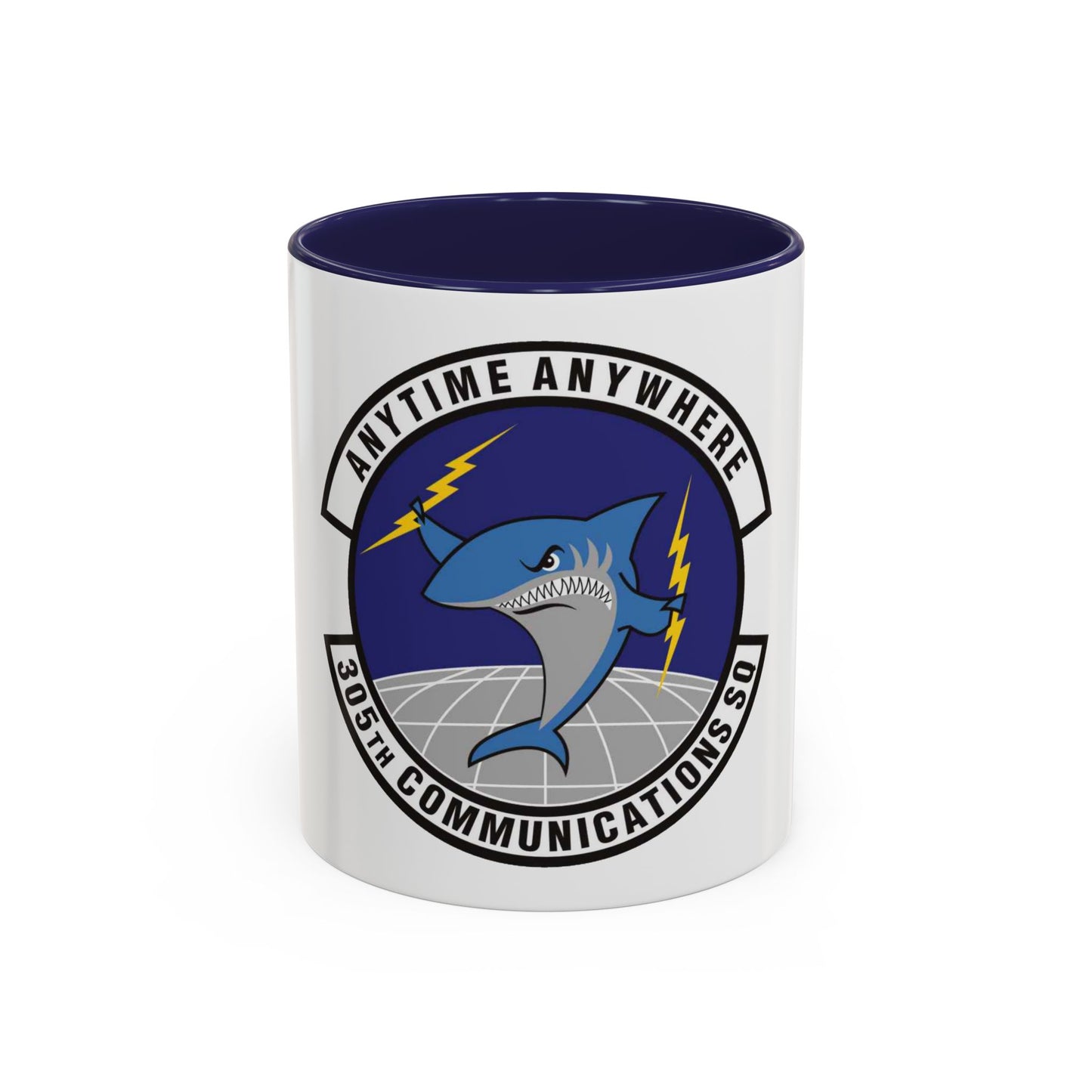 305th Communications Squadron (U.S. Air Force) Accent Coffee Mug