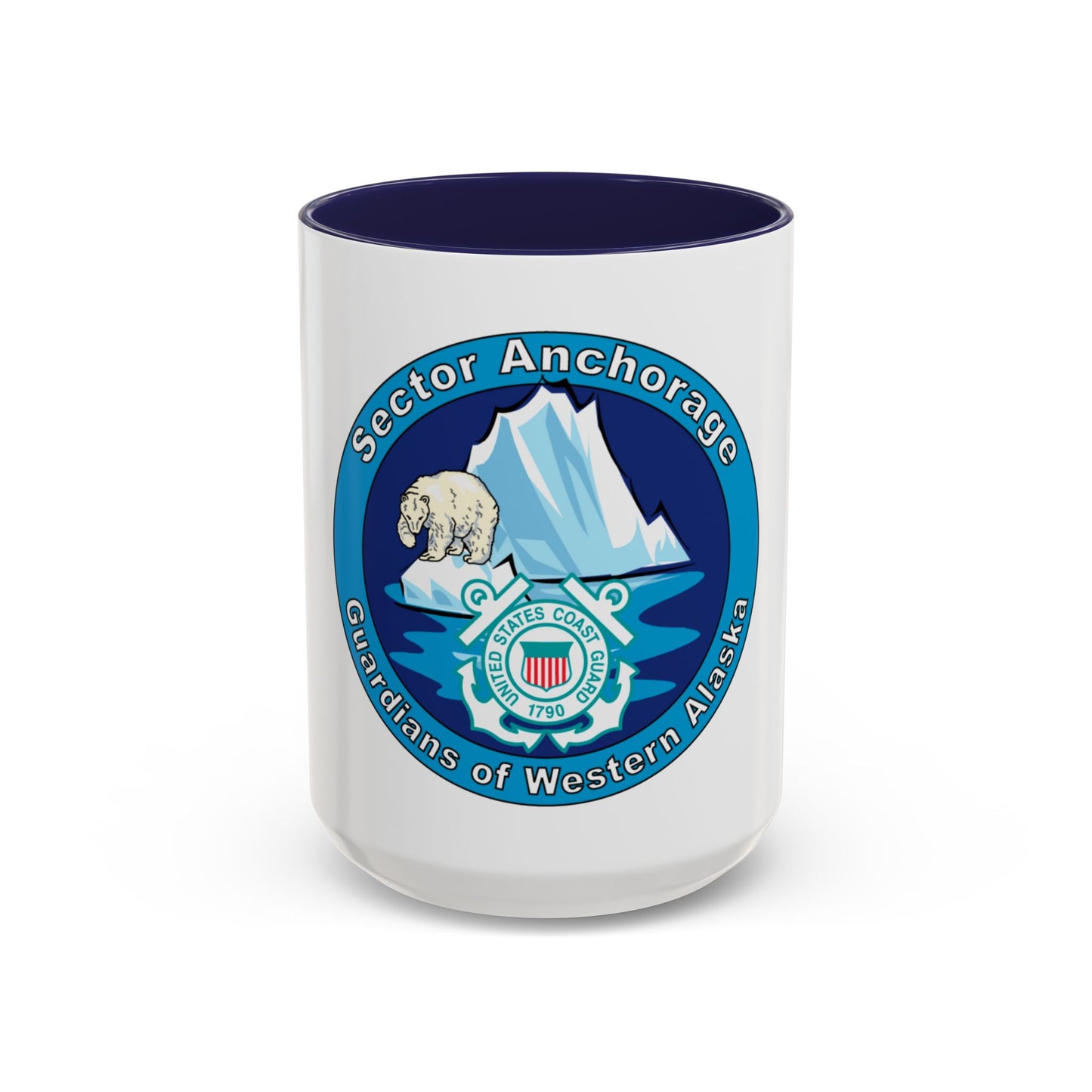 USCG Sector Anchorage (U.S. Coast Guard) Accent Coffee Mug