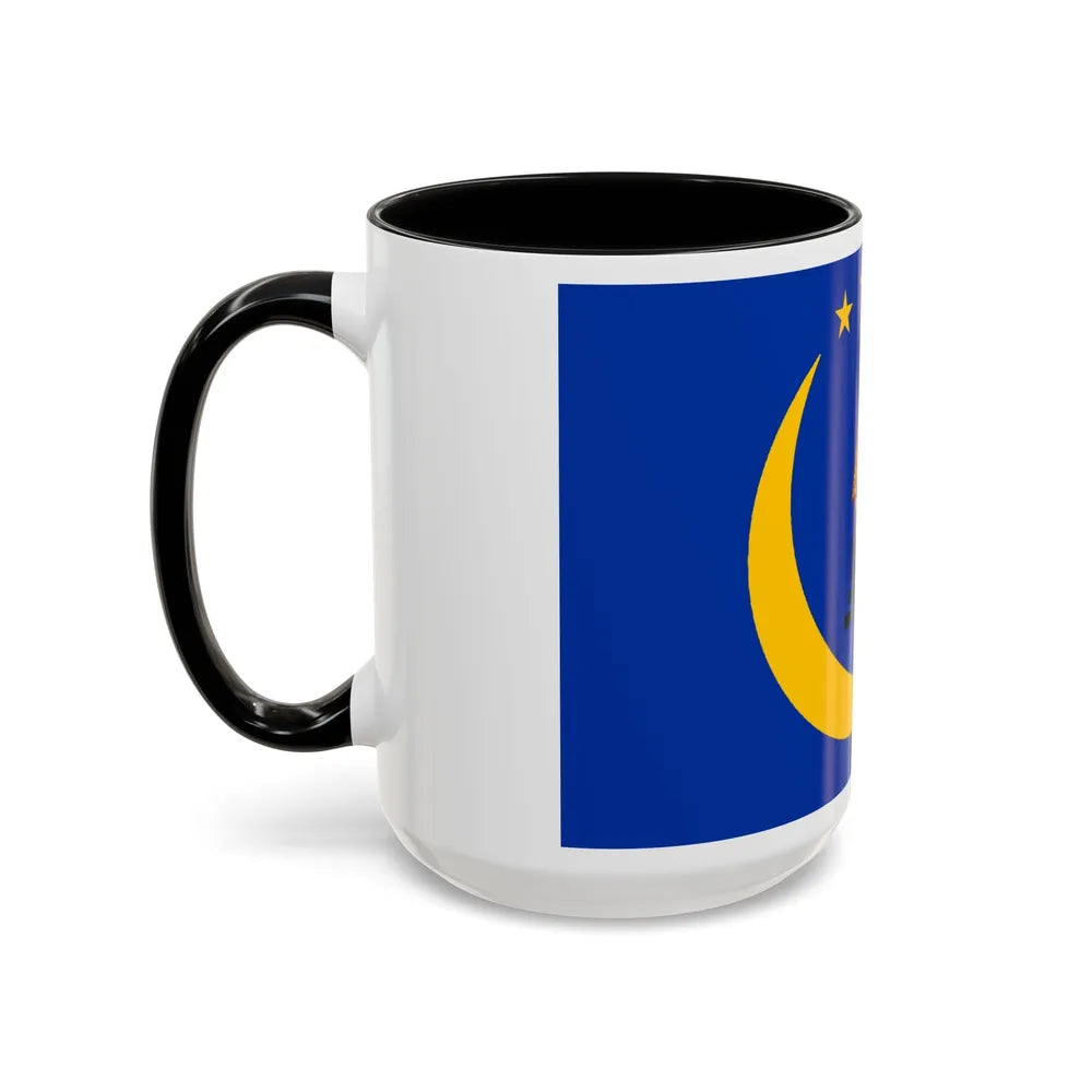 Flag of Koror Palau - Accent Coffee Mug-Go Mug Yourself