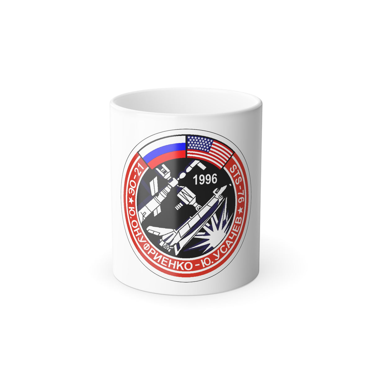 Soyuz TM-23 (Soyuz Programme) Color Changing Mug 11oz