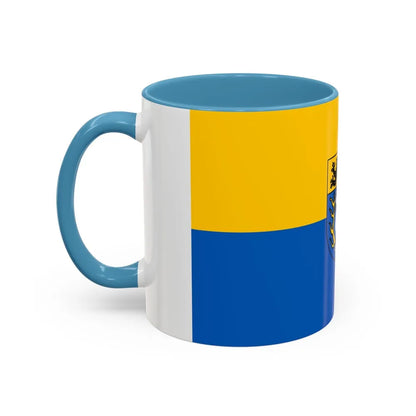 Flag of Aachen Germany - Accent Coffee Mug-Go Mug Yourself