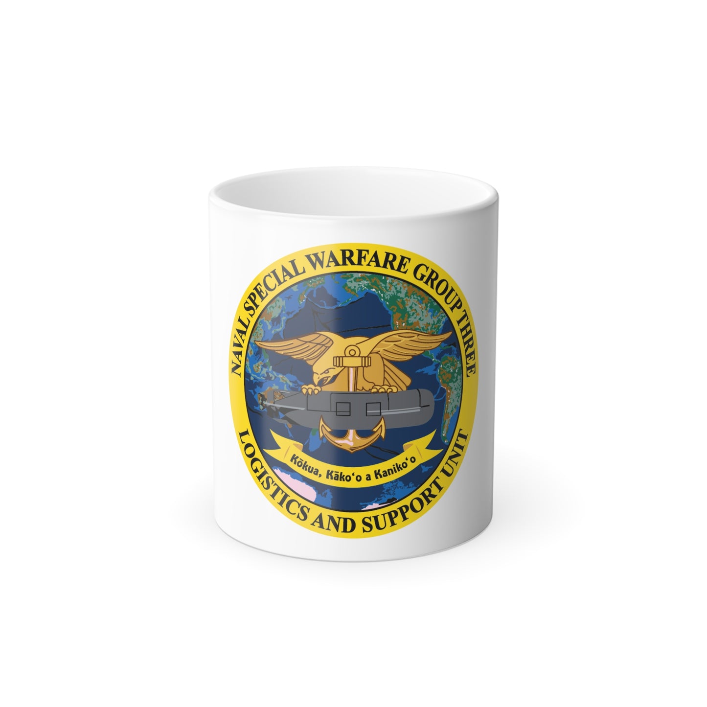 Naval Special Warfare Group 3 (U.S. Navy) Color Changing Mug 11oz