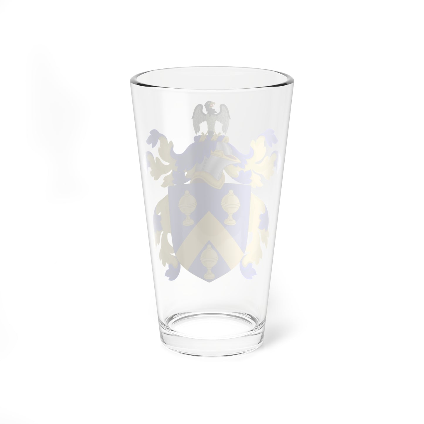 Coat of Arms of William Butler (United States) (Coat of Arms) Pint Glass 16oz