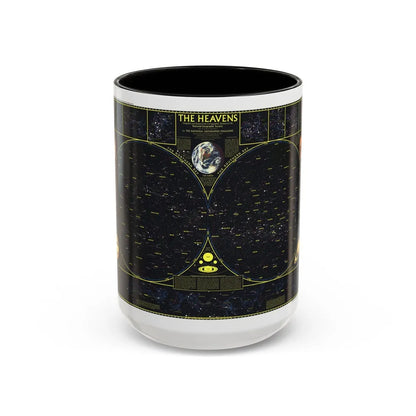 Heavens. The (1970) (Map) Accent Coffee Mug-15oz-Black-Go Mug Yourself