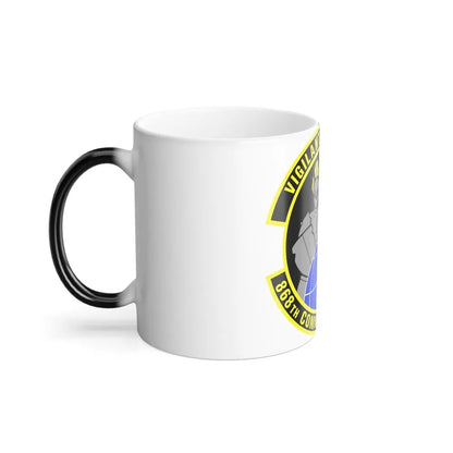 868th Communications Squadron (U.S. Air Force) Color Changing Mug-Go Mug Yourself