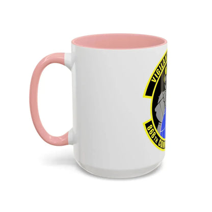868th Communications Squadron (U.S. Air Force) Accent Coffee Mug - Go Mug Yourself
