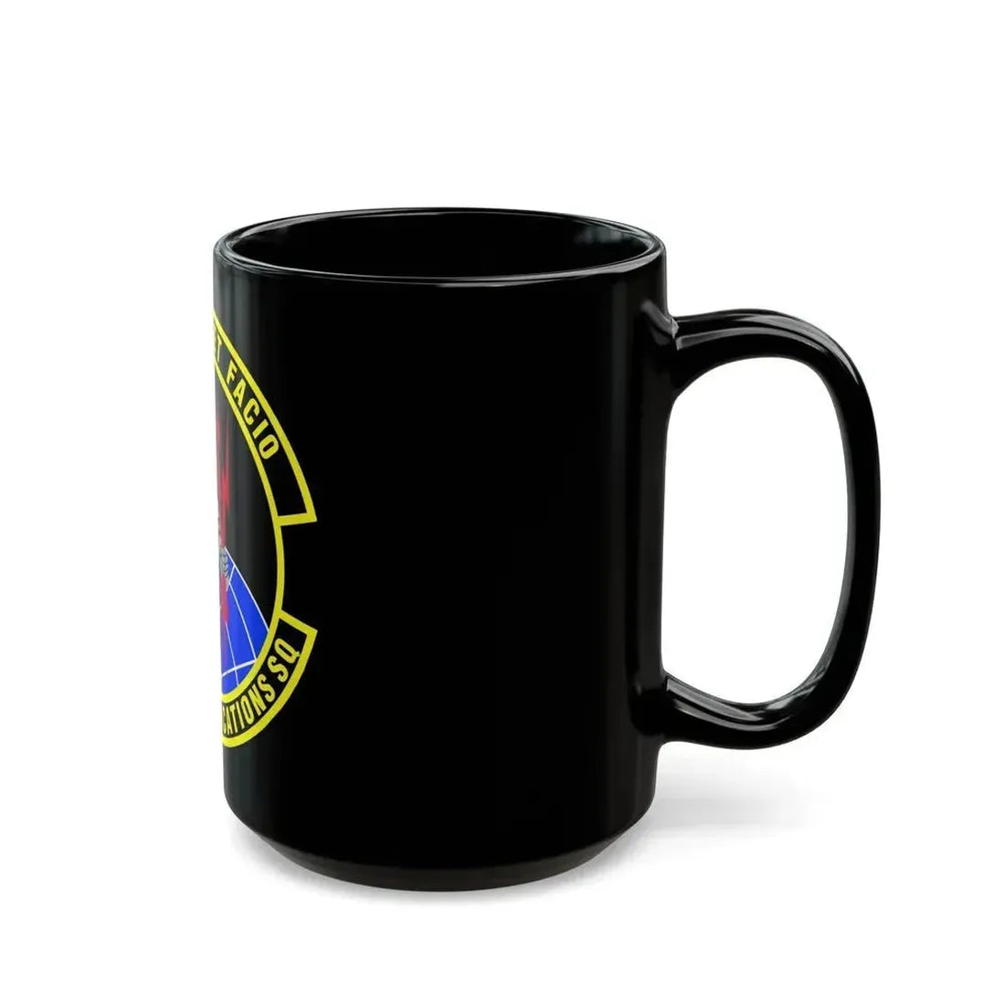 868th Communications Squadron (U.S. Air Force) Black Coffee Mug - Go Mug Yourself