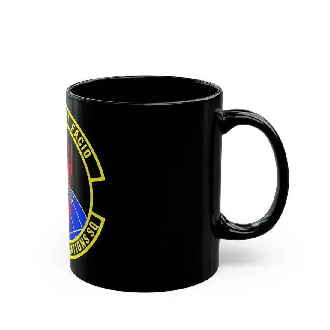 868th Communications Squadron (U.S. Air Force) Black Coffee Mug - Go Mug Yourself