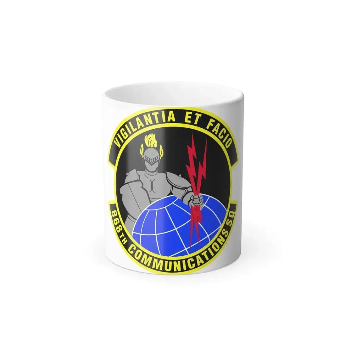 868th Communications Squadron (U.S. Air Force) Color Changing Mug 11oz - Go Mug Yourself