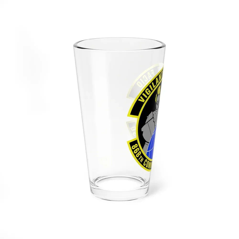 868th Communications Squadron (U.S. Air Force) Pint Glass 16oz - Go Mug Yourself
