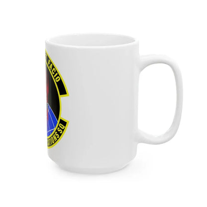 868th Communications Squadron (U.S. Air Force) White Coffee Mug - Go Mug Yourself