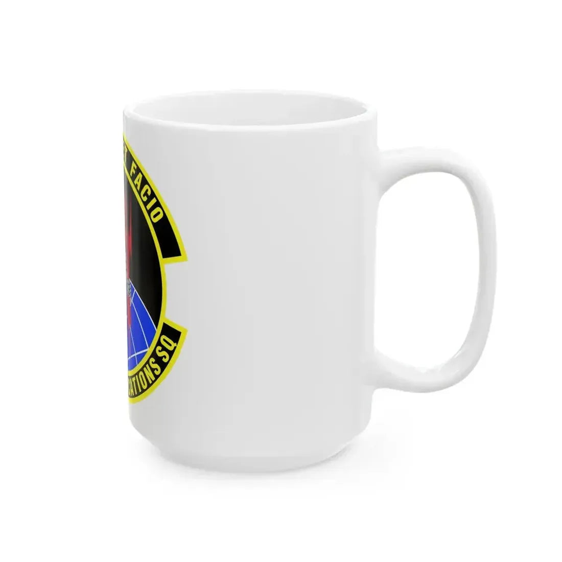 868th Communications Squadron (U.S. Air Force) White Coffee Mug - Go Mug Yourself