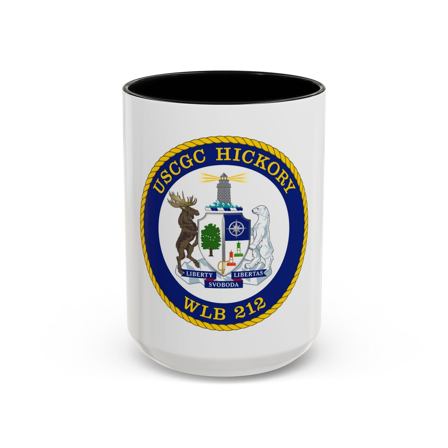 USCGC Hickory WLB 212 (U.S. Coast Guard) Accent Coffee Mug