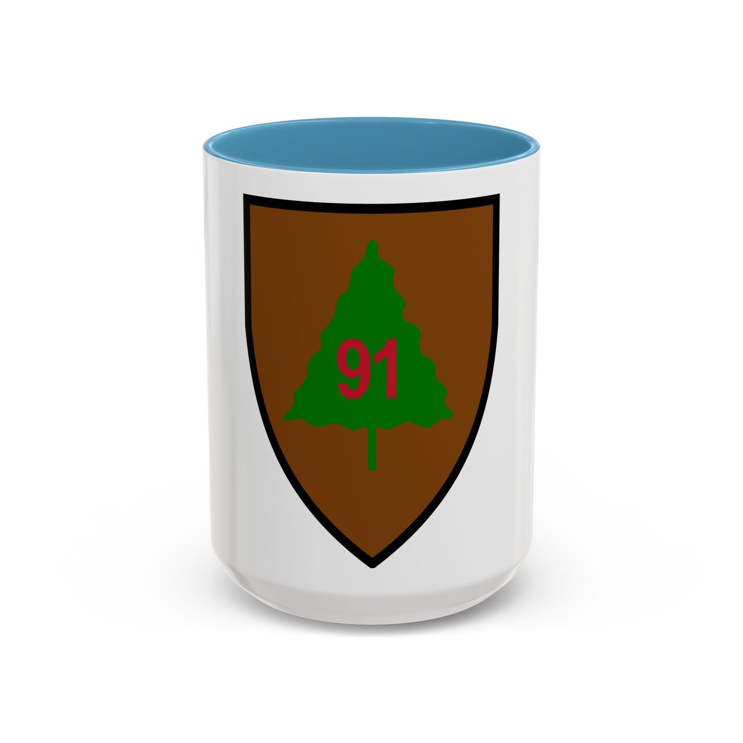 US 91st Infantry Division (U.S. Army) Accent Coffee Mug