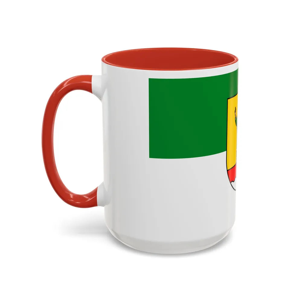 Flag of Cuxhaven Germany - Accent Coffee Mug-Go Mug Yourself