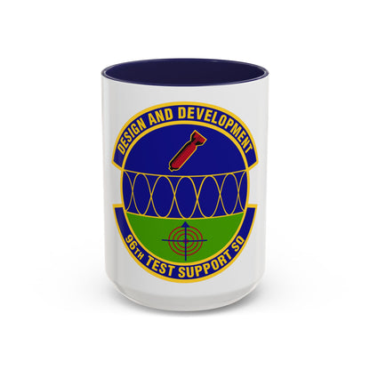 96th Test Support Squadron (U.S. Air Force) Accent Coffee Mug