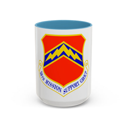 56th Mission Support Group (U.S. Air Force) Accent Coffee Mug