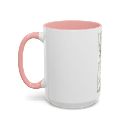 Philippines, The 1 & 2 (1902) (Map) Accent Coffee Mug