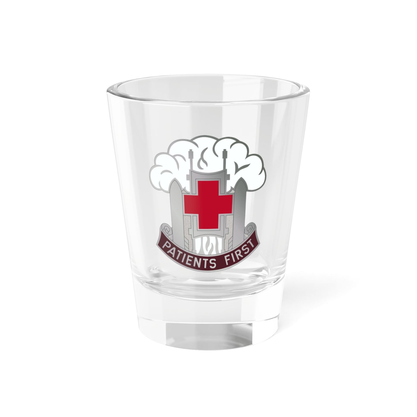 Verre à liqueur McAfee Hospital (armée américaine) 1,5 oz