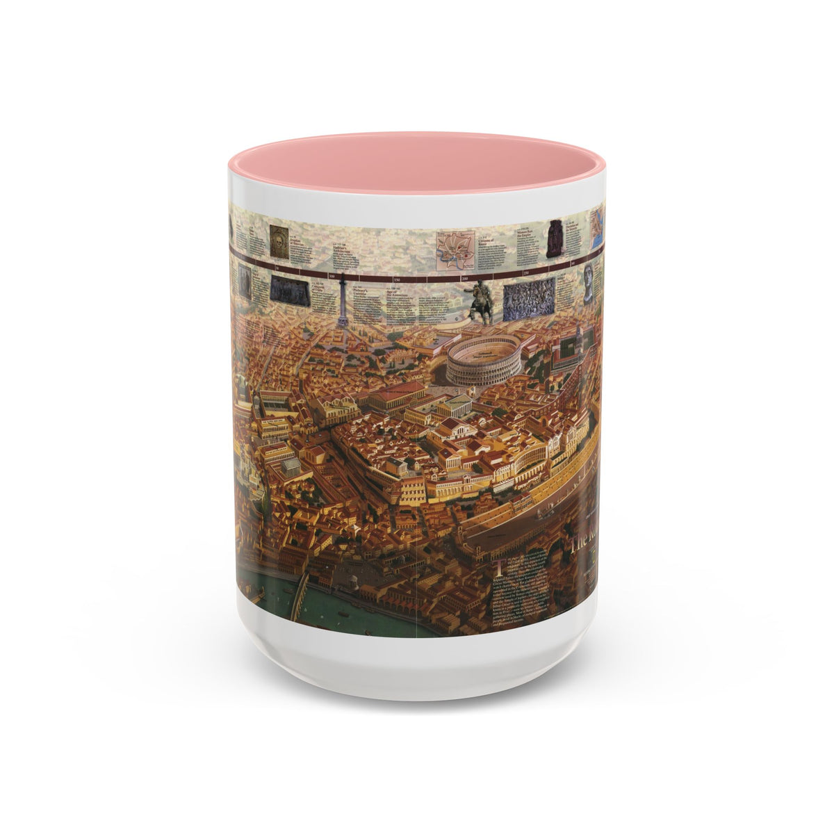 Romans, The (1997) (Map) Accent Coffee Mug