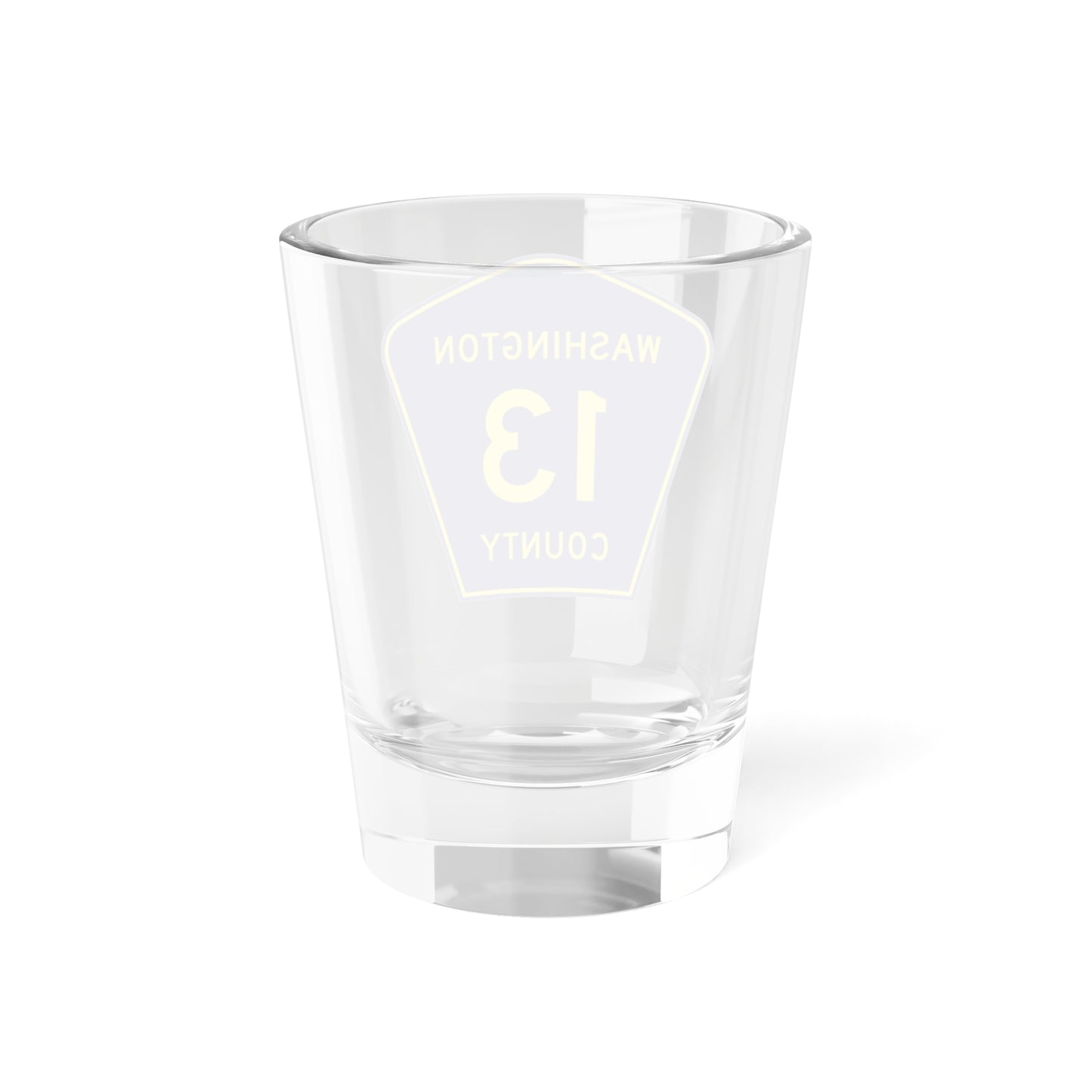 Washington County Route 13 MN (Minnesota) (Road Sign) Shot Glass 1.5oz