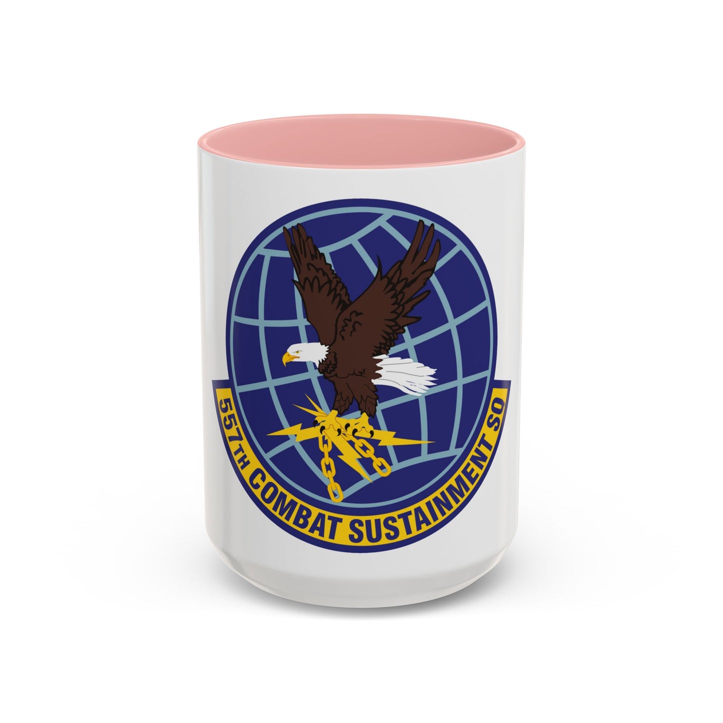 557th Combat Sustainment Squadron (U.S. Air Force) Accent Coffee Mug