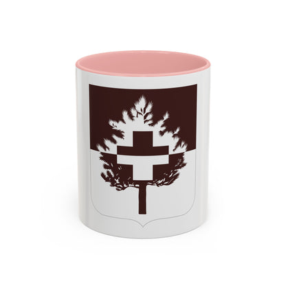 46 Medical Battalion 2 (U.S. Army) Accent Coffee Mug
